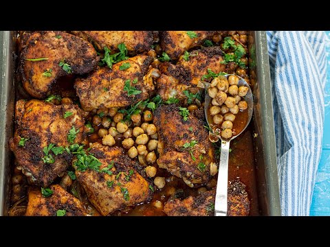 Video: Chicken With Chickpeas And Lemon