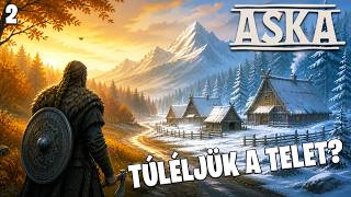 ASKA LIVE #2 - Jön a tél… vajon túléli a viking falunk?