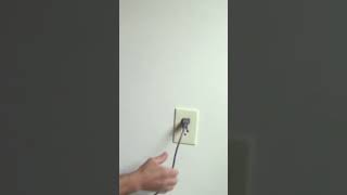 Why does the plug just come out of the outlet? #diy #electrical #electrician #outlet #plug