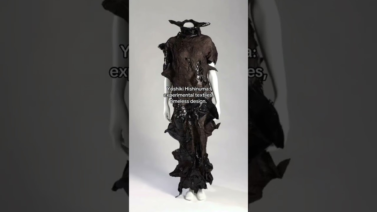 Yoshiki Hishinuma | Textile Archive - YouTube