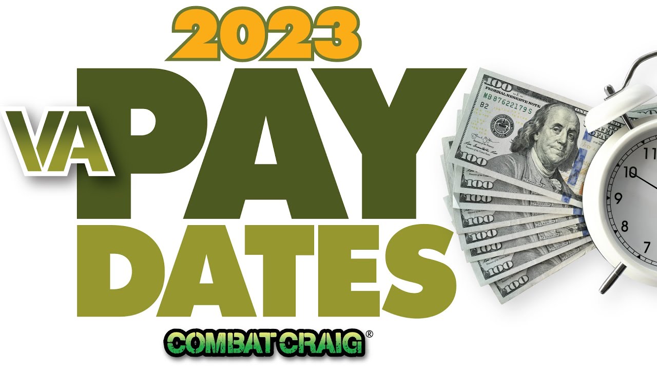 2023 VA Disability Pay Dates VA Payment Schedule YouTube