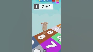 Math Block Race !! #roblox #shorts