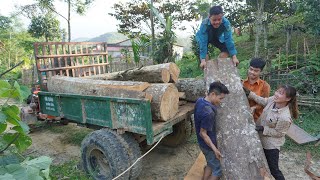 Extreme Dangerous Load Wood on The Car and Transport Skill Truck, Climbing Working Heavy Machines