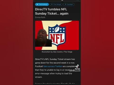 NFL Sunday ticket - YouTube