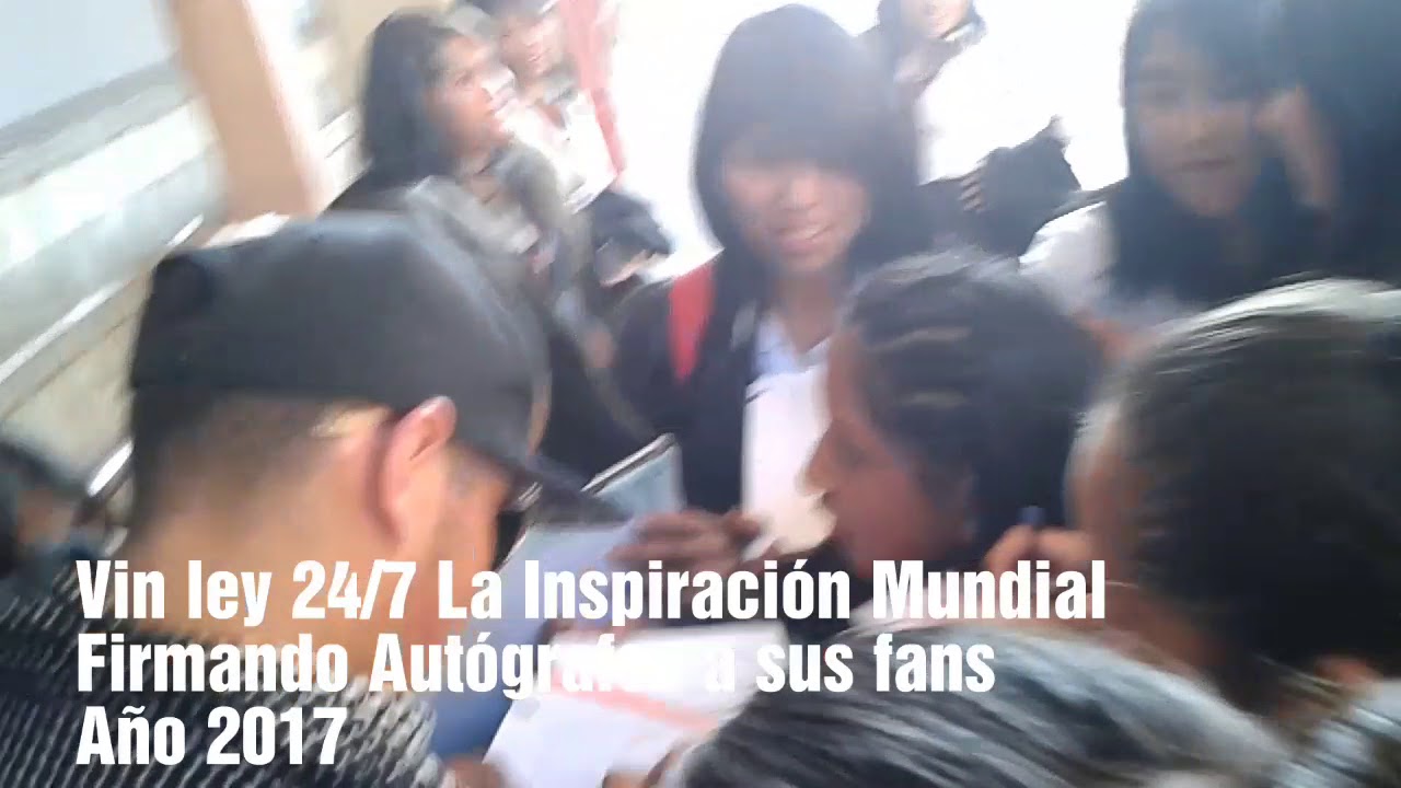Vin ley 24/7 Firmando Autógrafos a sus fanáticas camera iphone 8 plus apk