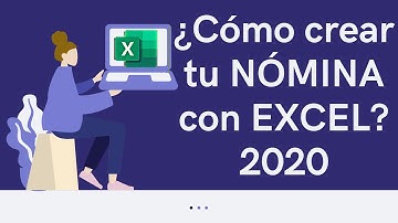 ¿Cómo crear tu NÓMINA en EXCEL?