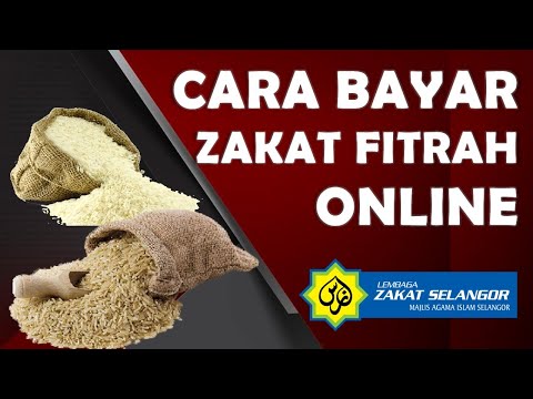 Cara Bayar Zakat Fitrah Secara Online | Memadai dengan niat