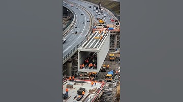 🏗️Crane Failure Leads to Shocking Bridge Accident! #fail #bridge #construction
