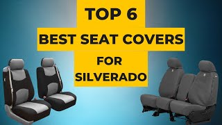 TOP 6 : BEST SILVERADO SEAT COVERS 2023 (SEAT COVERS FOR SILVERADO 1500) by Auto Car Portal 7,057 views 1 year ago 6 minutes, 43 seconds