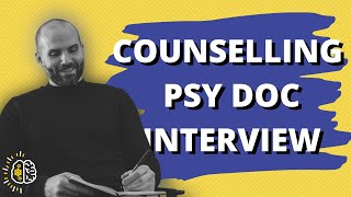 Acing Your Counselling Psychology Doctoral Interview - Getting On To The Counselling Psychology Doc by GetPsyched 5,371 views 3 years ago 14 minutes, 2 seconds