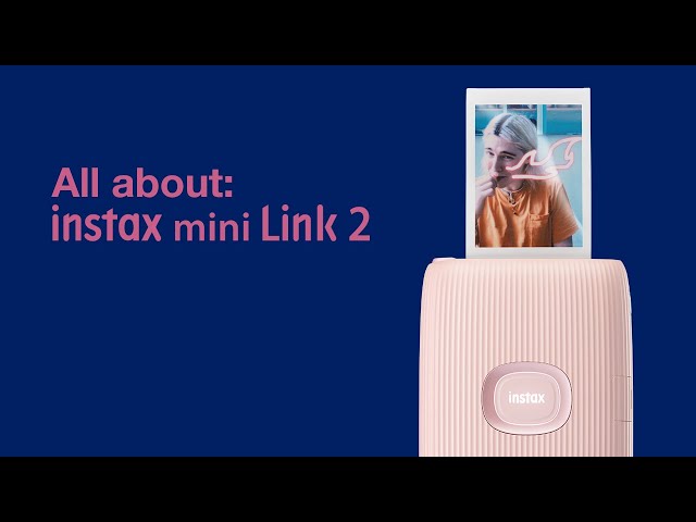 Fujifilm Instax Mini Link 2 Smartphone Printer - Clay White (BRAND
