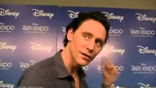 Tom Hiddleston being adorable