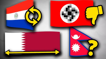 ⭐ALL The Most Unique Flags | Compilation