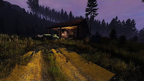 I BUILT A LOG CABIN IN A FOREST || DayZ