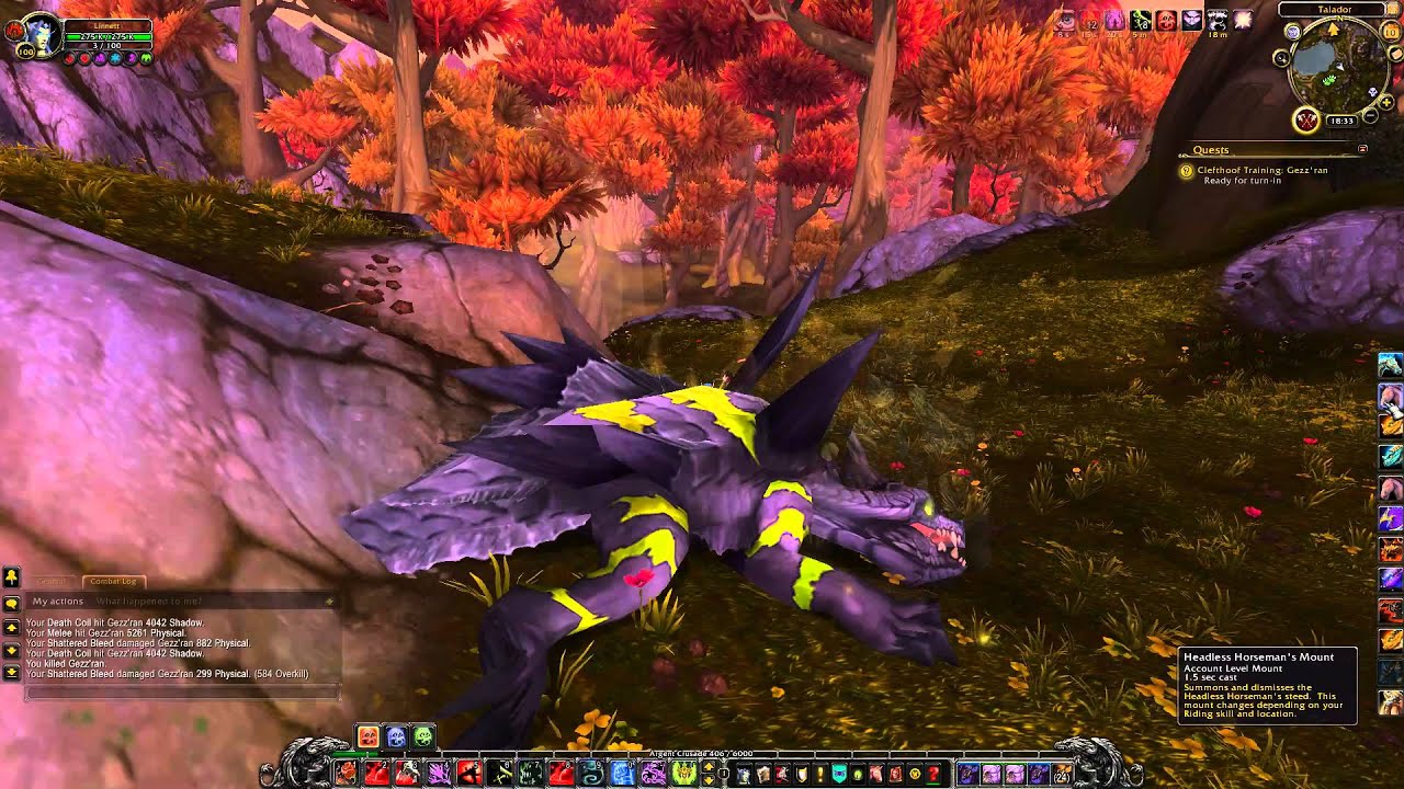 Clefthoof Training Gezz'ran Playthrough