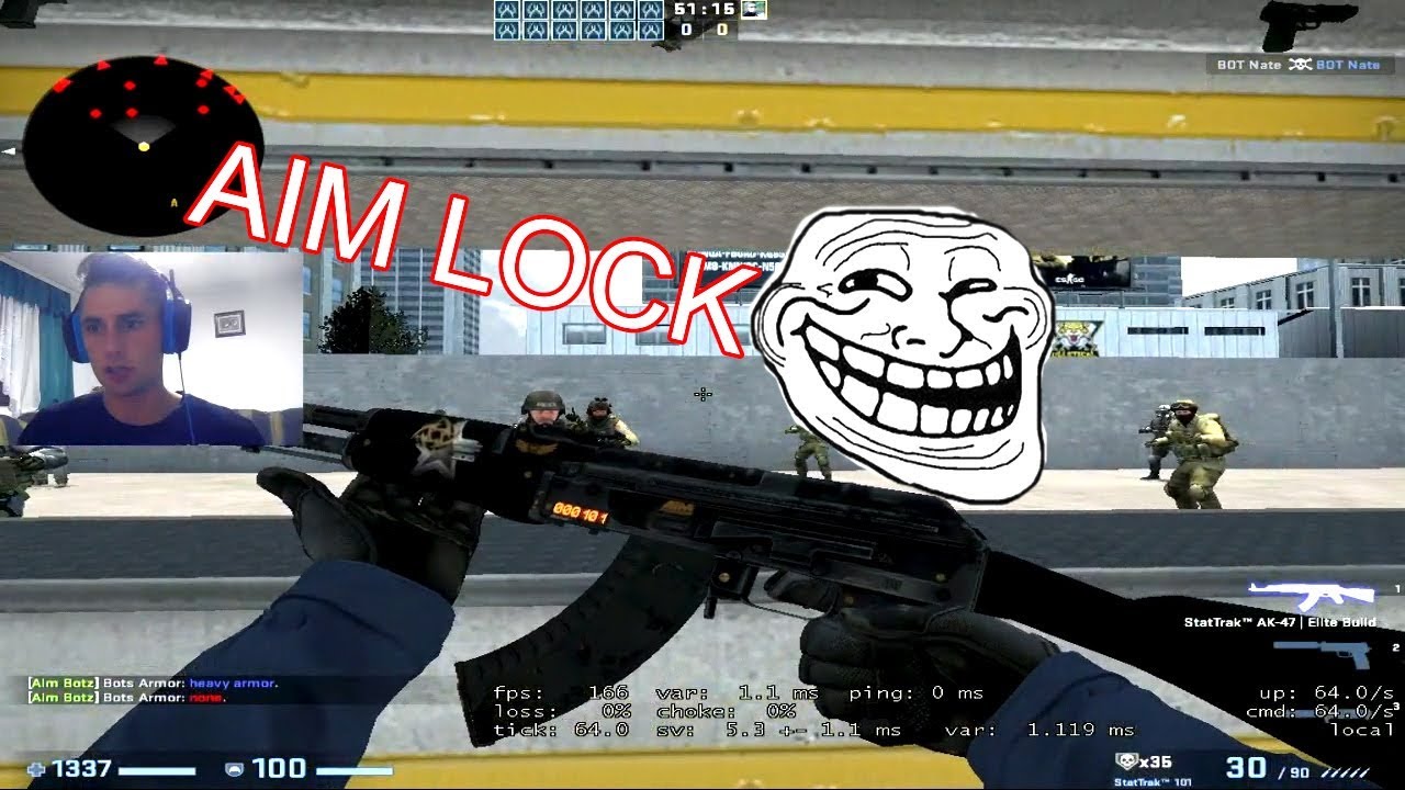 AIM BOTZ CHALLANGE - CS:GO by s1LLa - YouTube
