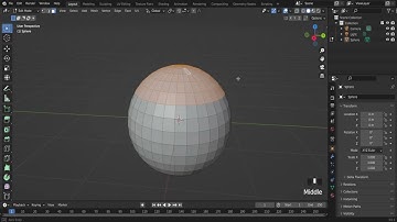 Blender How Straighten Round Surface ? | Blender How Flatten Round Surface ?