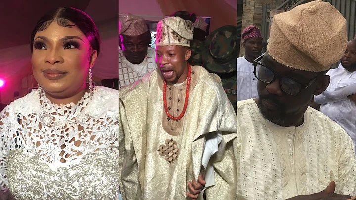SEE WHAT HAPPEN MOMENT LAIDE BAKARE, PASUMA WONDER, TAIYE CURRENCY STORMS MC OLUOMO FRIEND WEDDING