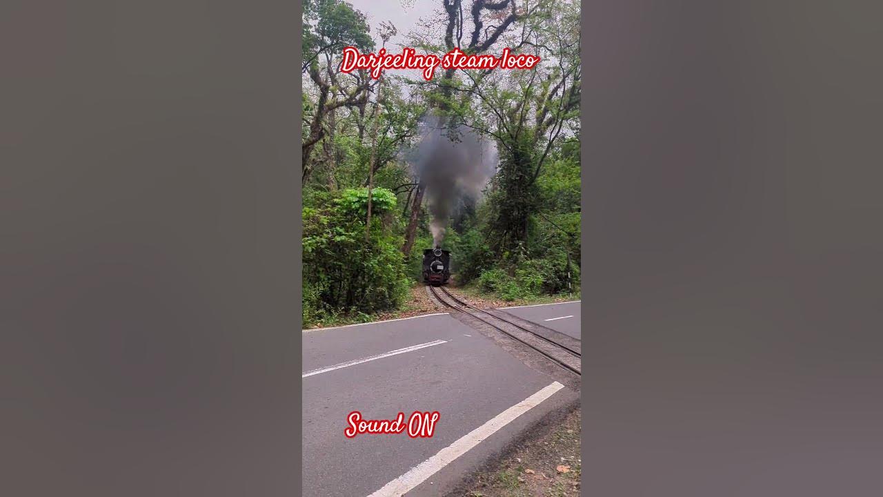 Darjeeling Himalayan rail, steam locomotive #darjeelinghimalayanrailway #trainspotting #toytrain