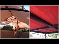 Turn Your Old Ripped Canvas Gazebo Into This - Replacement