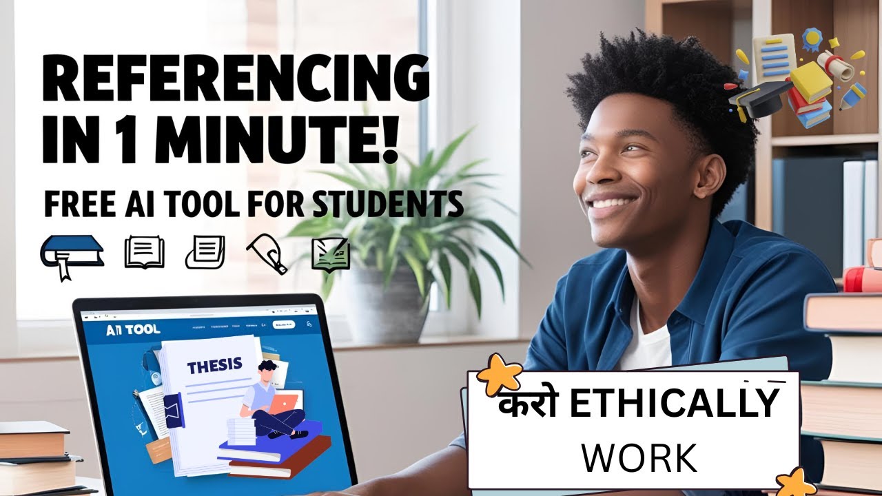Best AI Tool for Assignments & Research 📚 | Do Referencing in 1 Minute! 