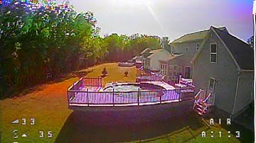 Trashcan X bad crash (airblade super 75 X frame)