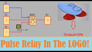 Siemens PLC - Pulse Relay In The LOGO! By LOGO Soft Comfort software Siemens. screenshot 3