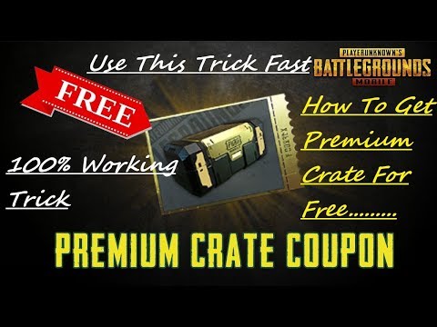 How to get free premium crate coupons in Pubg Mobile | 100% working | Latest Trick