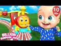 The train is Coming Song + More Nursery Rhymes & Kids Songs -  BillionSurpriseToys