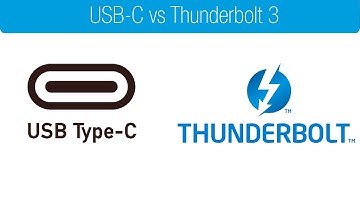 USB C vs Thunderbolt 3 | ¿Cual es mejor? ¿Cual es la diferencia?