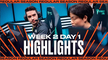 Full Day Highlights | W2 D1 | LEC Summer 2023