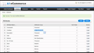 How to add attributes specifications to your ecommerce website