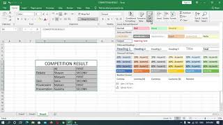 Cell Styles in MS EXCEL