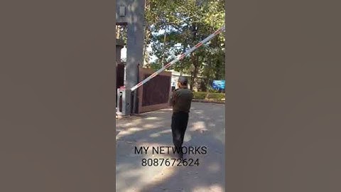 Boom Barrier #Gate Automation