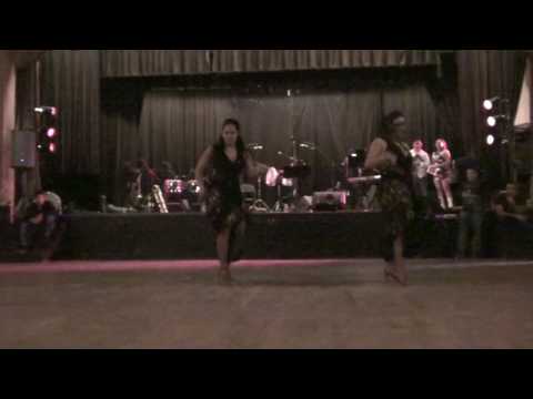 Salsa dance - GRISELLE PONCE and ELEANEE JIMENEZ p...