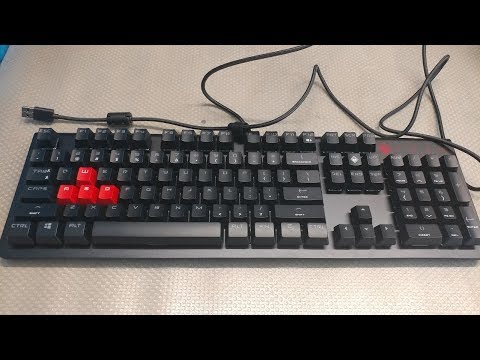 HP Omen 1100 Mechanical Keyboard Review (Greetech Blue)