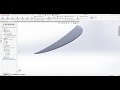 SolidWorks - Самый простой способ построения крыла с законцовкой