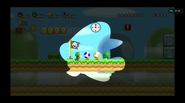 NSMBW Mod development - Cannon Shot