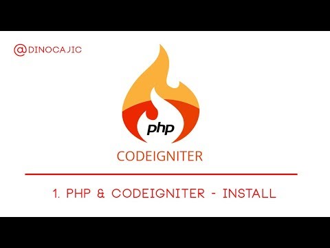 1. PHP & CodeIgniter - Install