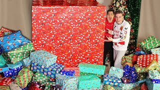 OPENING GIANT CHRISTMAS PRESENTS... EARLY