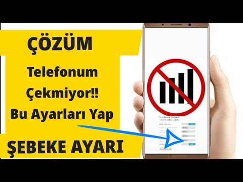 Telefonum Çekmiyor - ÇÖZÜM Şebeke çekmiyor ise bu ayarı deneyin !!!