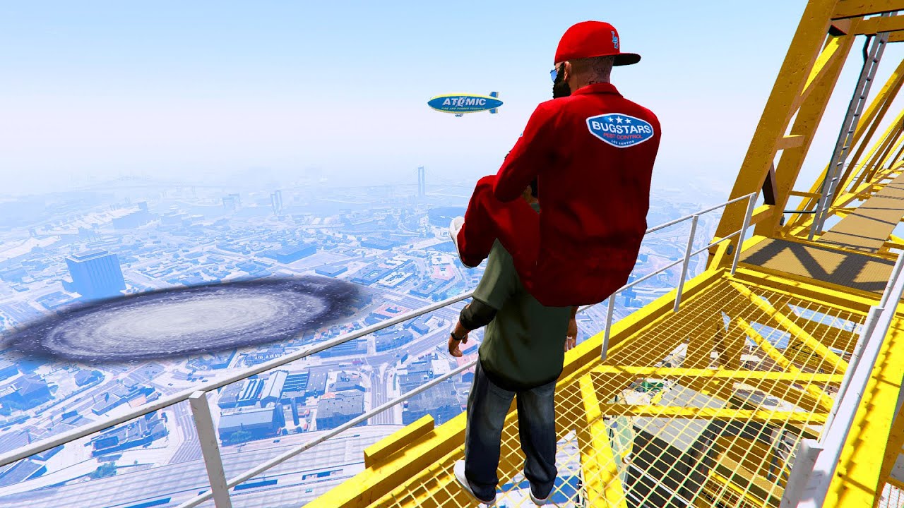 GTA 5 Random Portals #18 (Secret Location/Lamar Franklin/Ragdolls)