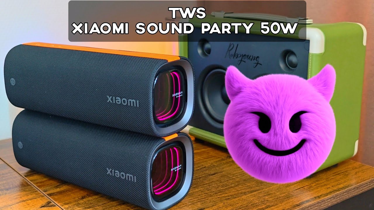 2X Xiaomi Sound Party 50W - TWS Soundtest 