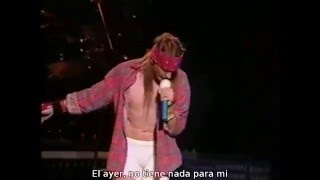 Guns 'n' Roses - Yesterday (Subtitulos español)