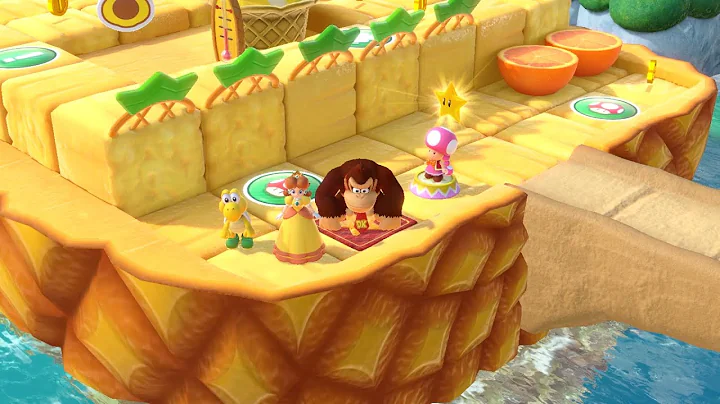 Super Mario Party Partner Party #1839 Watermelon Walkabout Donkey Kong & Yoshi vs Goomba & Boo