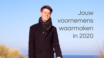 Jouw voornemens waarmaken in 2020