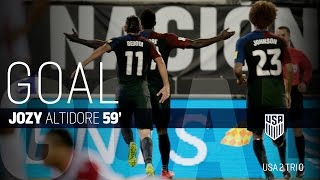 Mnt Vs. Trinidad & Tobago: Jozy Altidore First Goal - Sept. 6, 2016
