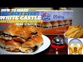 {WHITE CASTLE SLIDER HOWTO MAKE BEST EVER WHITE CASTLE CHEESEBURGERS SLIDERS 1OO% BEEF SCRATCH 2020
