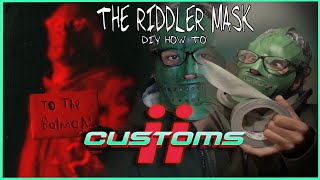 EASY THE RIDDLER MASK BUILD HOW TO The Batman 2022 Cosplay