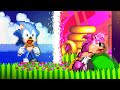 Sonic 2 XL Sonic Amy Suffer From Obesity 